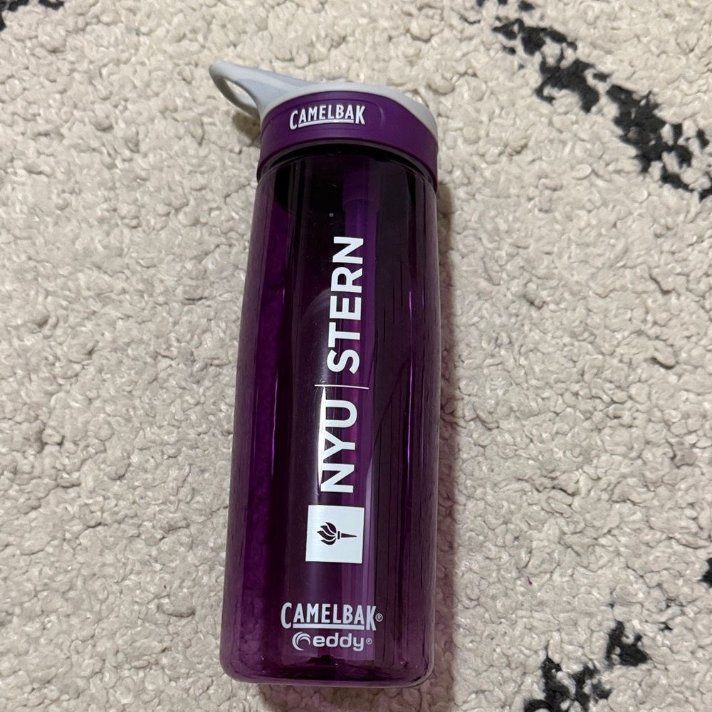 NYU Stern CamelBak Deep Purple Bottle - NEW NEVER USED